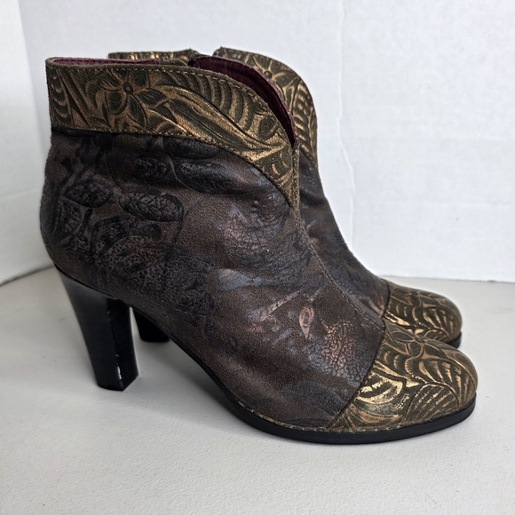 Spring Step L'Artiste Lidia Booties Sz 36 - Picture 1 of 12